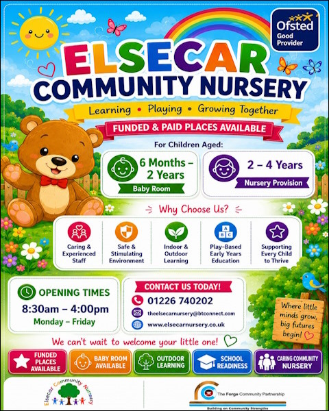 Elsecar Nursery Flyer